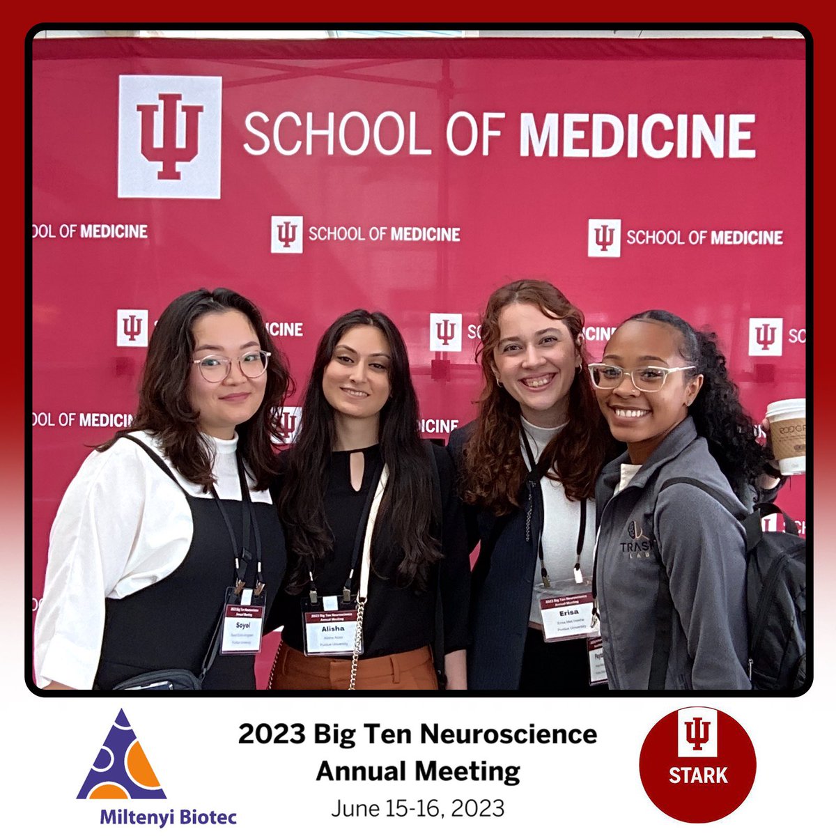 AlishaAroor's tweet photo. Successful first day at the #BigTenNeuroscience Annual Meeting! 🧠 @Soyol_Ea @erisamethoxha @robinsonpaytonk https://t.co/2f5a4rvvNx