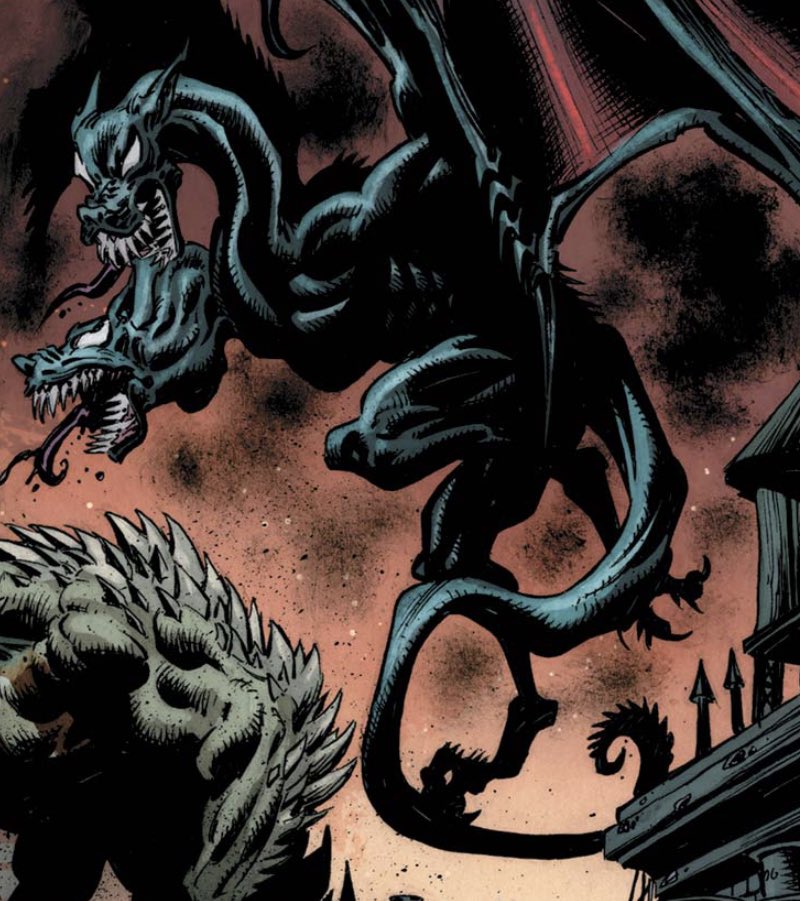 Who’s winning 

Spider-Godzilla vs Venom Ghidorah