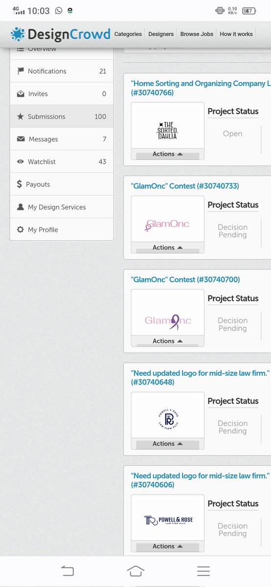 BackgroundRMD's tweet image. 100 submissions so far, lets see how long it will take to win a contest on @DesignCrowd 

"Long journey, stay commited what you believe"
#designcrowd #designclanchallenge #designcommitment #futureisyour #Logodesigner #logodesign #challengeyourself #motivation #logotype #freelance