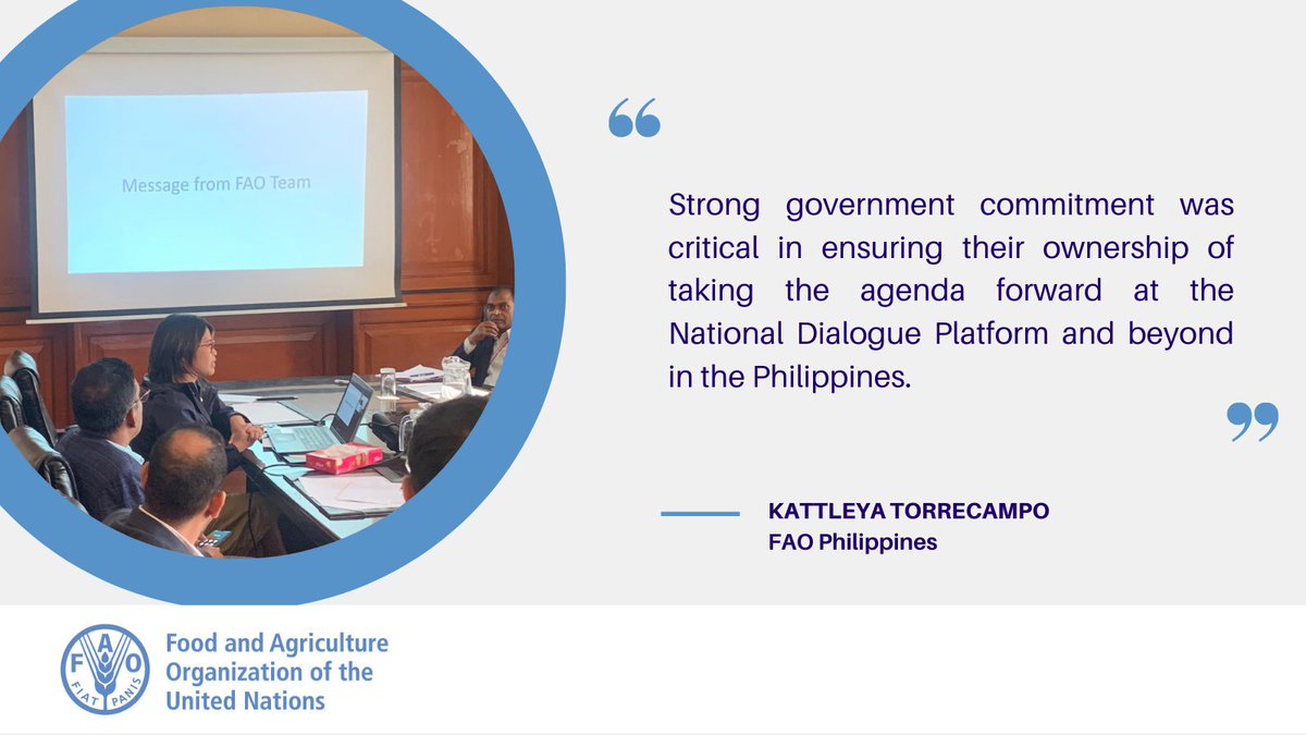 FAOAsiaPacific's tweet photo. 📍 #APDialoguePlatform (DP)
Growing communities of practitioners were all ears to hear about how to make coordination on #AnticipatoryAction successful through the National Dialogues.
The practitioners from Nepal & Philippines highlight that having the government onboard is key! https://t.co/trh37QoloM