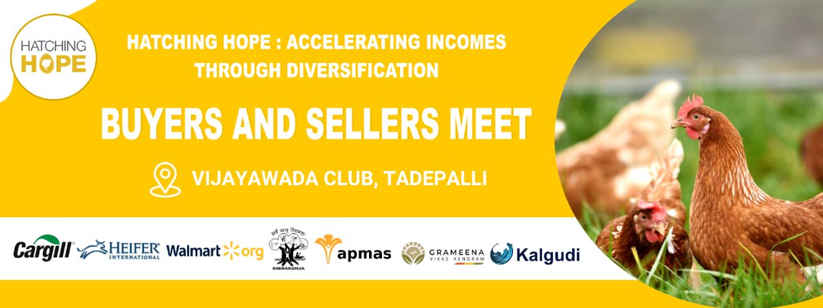 "Join us at the Poultry Buyer-Seller Meet: Embracing Antibiotic-Free, Cage-Free, Naturally Grown Delicacies!"

Here is the link for live :
lnkd.in/gVM5VqXc