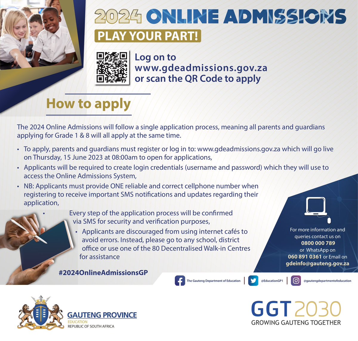 Gauteng Department of Education on Twitter "The