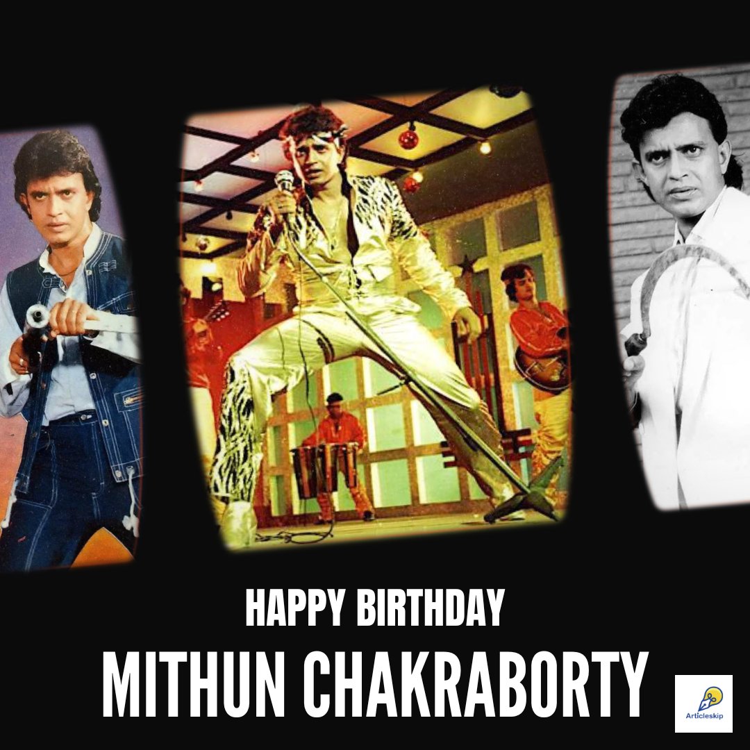 Happy Birthday to one and only Mithun Chakraborty 
.
articleskip.com/web-stories/mi…
.
#MithunChakraborty #HappyBirthday #HappyBirthdayMithunChakraborty #HBDMithunChakraborty #articleskip #entertainment #EntertainmentNews #bollywoodmovies #Bollywood #bollywoodupdate #discodancer