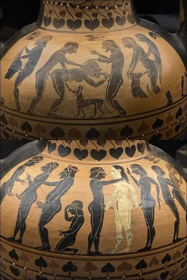Etruscan Amphora (6th Century BC). 

Museo Nazionale Romano

#archaeohistories