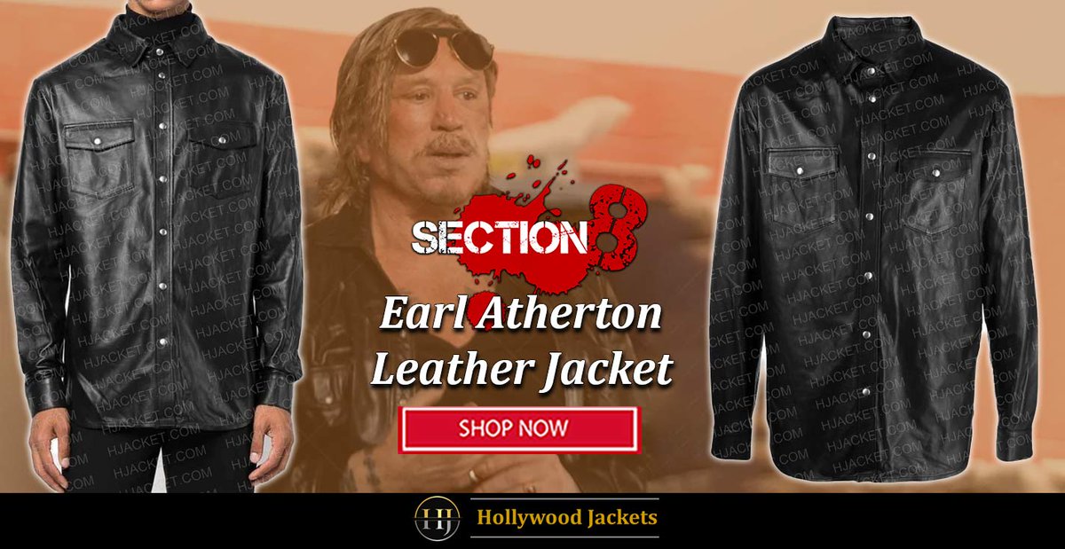 JacketHollywood's tweet image. #MickeyRourke #SectionEight #EarlAtherton Black Leather Jacket.
►Shop Now Click on Link◄
hjacket.com/product/mickey…
#ootd #style #cosplayers #onlineshopping #leather #jacket #shopnow