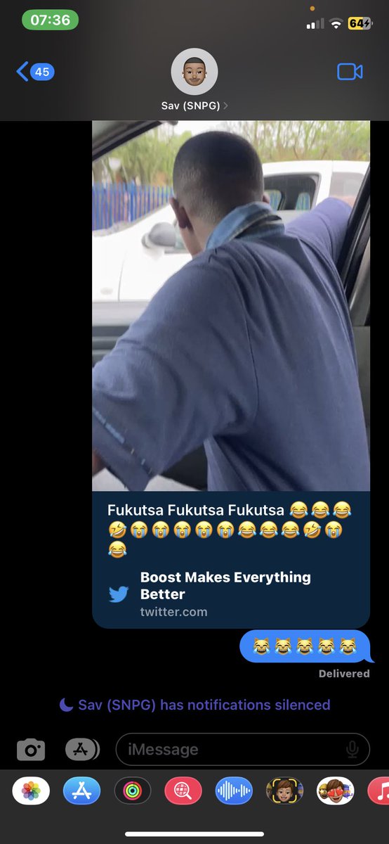 theonly3ljay's tweet photo. @DSaviolus Oh shi you reposted it and I’m out here sending it you on iMessage lmao😹😹😹 https://t.co/IO8SeOphUE