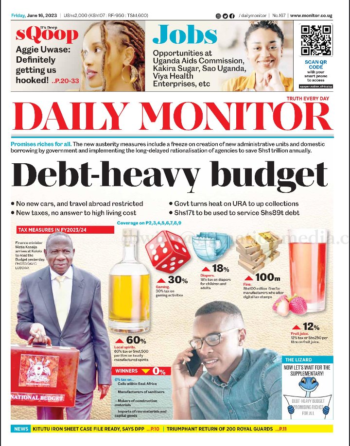 Daily Monitor on Twitter: 