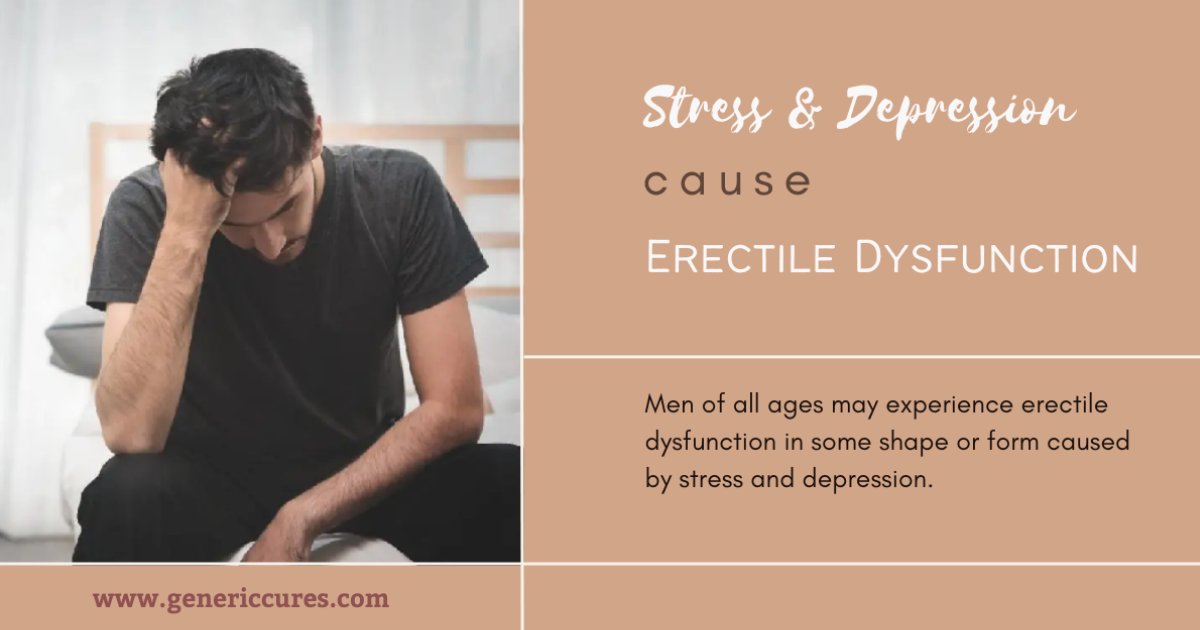 #erectiledysfunction is a condition that may affect #men of any age and is often brought on by #stress and #depression.

#ntreatment #erectiledysfunctioncure #medicine #onlinemedicine #health #menssolution #stressrelief #depressionsolution