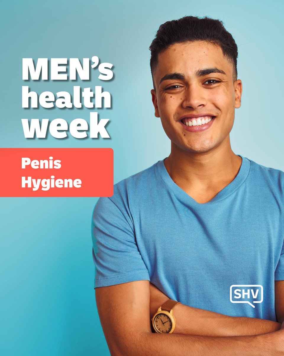 We’re wrapping up this #menshealthweek2023 by focusing on penis hygiene.

Remember to gently wash your penis daily with soap-free products, including beneath the foreskin (if applicable), and ensure that you dry the area before putting on underwear.

shvic.org.au/for-you/genita…