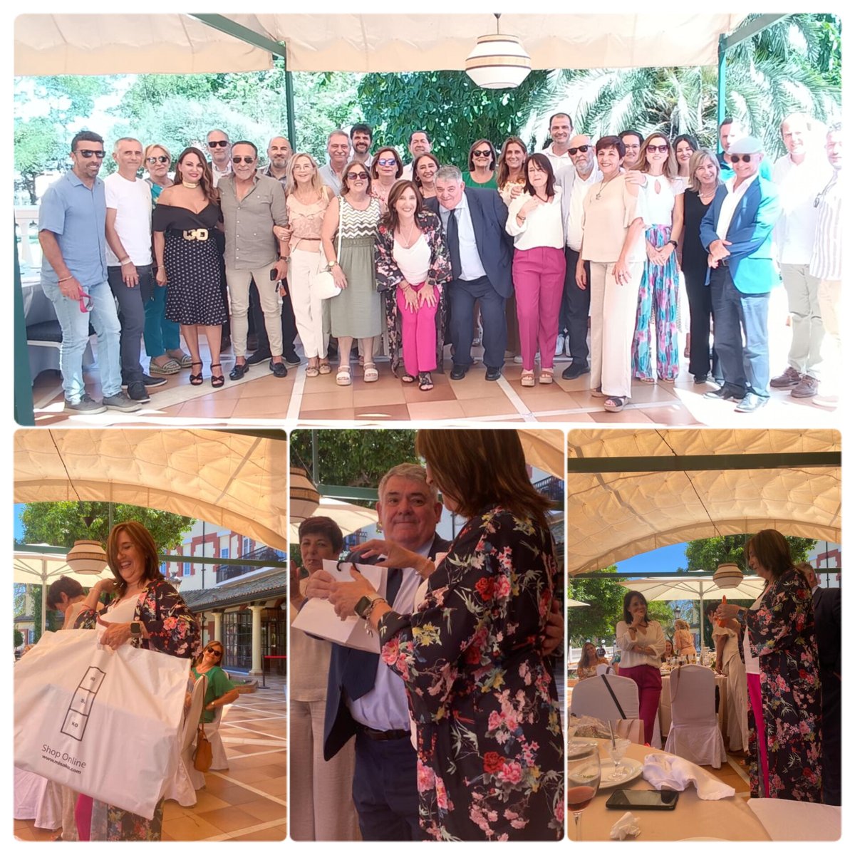 Antojavpc's tweet photo. Las direcciones de Infantil y Primaria de Algeciras, en su almuerzo de fin de curso y hemos invitado a alguien muy especial, por eficaz, profesional y por el cariño que nos ha demostrado como Jefa de Servicio de Ordenación Educativa, María Luisa Bermejo.
¡Te echaremos de menos! https://t.co/VkLo6OkElQ