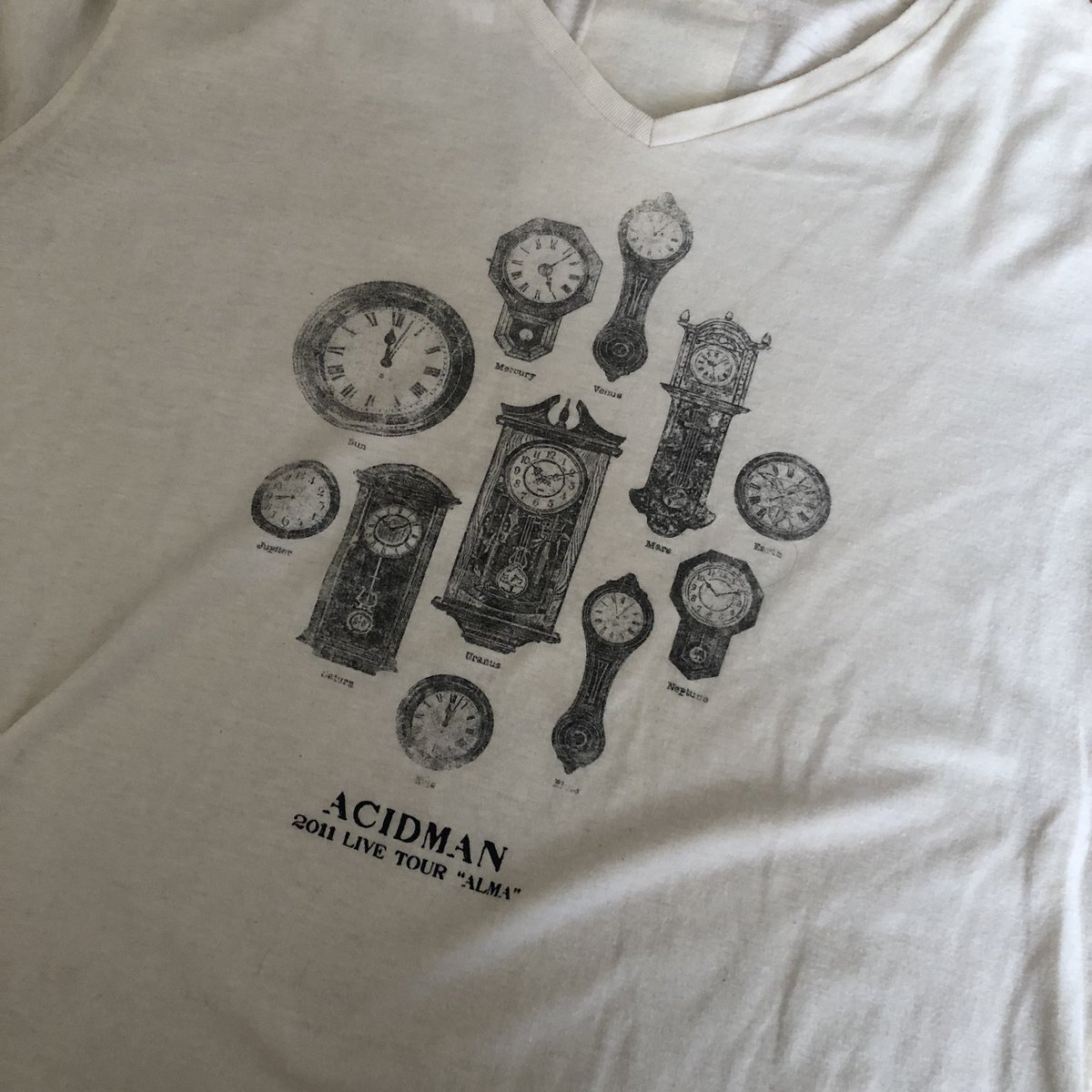 jijoig's tweet photo. 今日はベイサイドでACIDMANのライブ！古のTシャツで参戦します https://t.co/chj7NBML6B