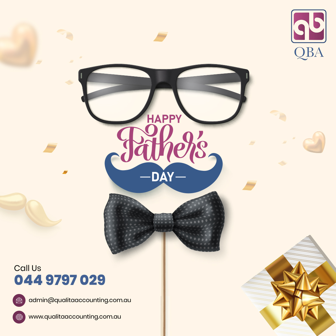 Cheers to all the hardworking dads out there! On this Father's Day, we salute your dedication and commitment. Happy Father's Day from Qualita Business Accounting! 🎉👨‍👧‍👦💼

#FathersDay2023 #FatherlyLove #DadLife #FathersDay #CelebrateDad #SuperheroLove #BusinessAccounting #Family