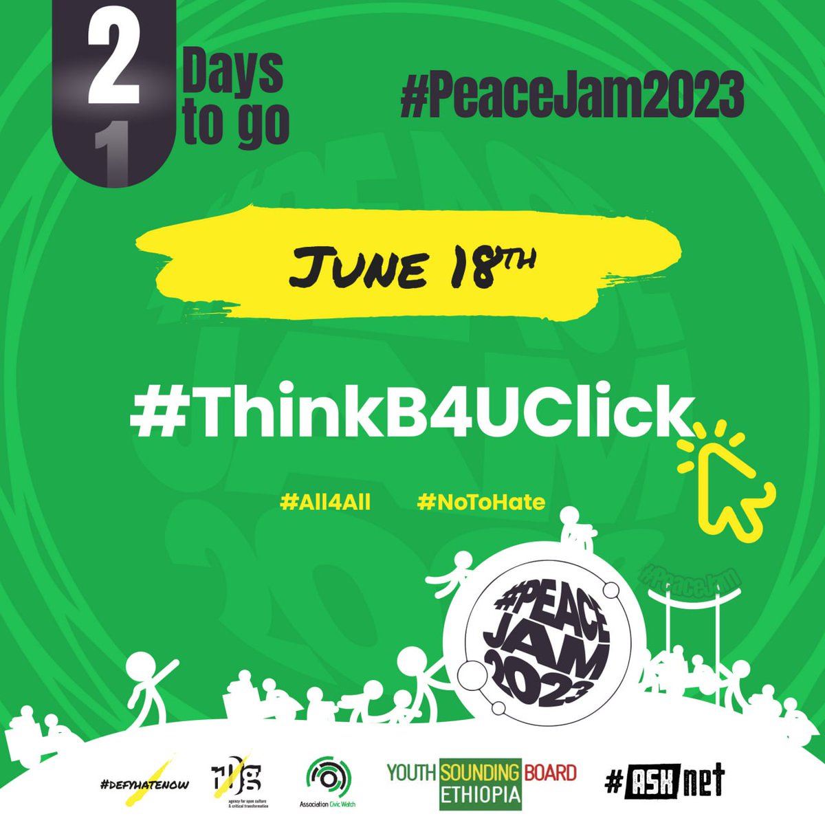 defyhatenow's tweet photo. Always take time to think before posting or sharing anything online. It is important to ensure that your post contains true information, and know the impact it may have on you and others.
Always #ThinkB4UClick!
#All4All #NoToHate #PeaceJam2023 #defyhatenow #SafeOnlineSpace https://t.co/XQGGium2kd