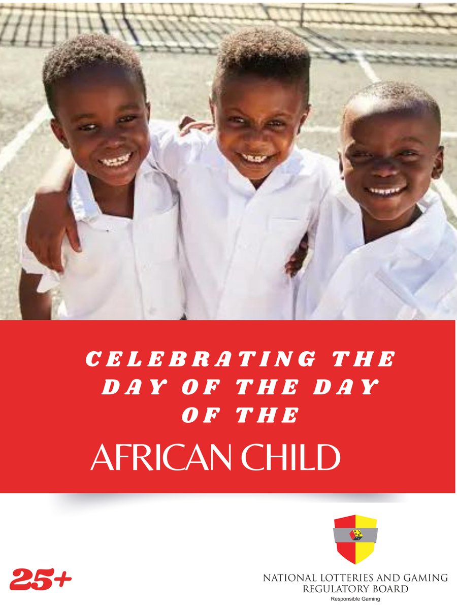 Today, we commemorate the Day of the African Child by reaffirming our commitment to protecting children.
 
Our ongoing efforts to combat underage gaming include strict licensing &amp; compliance monitoring and awareness campaigns to promote responsible gaming practices. 
#ChildSafety
