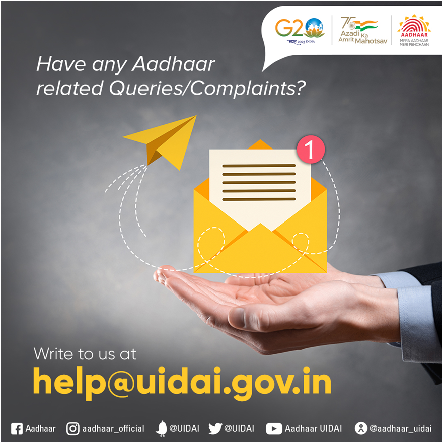 Aadhaar tweet media