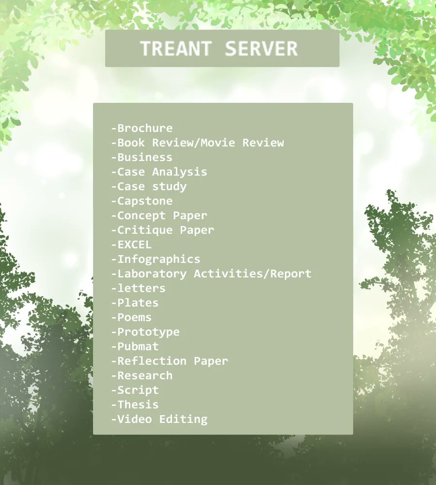 TREANT 🌳| THESIS | ENGR's tweet media