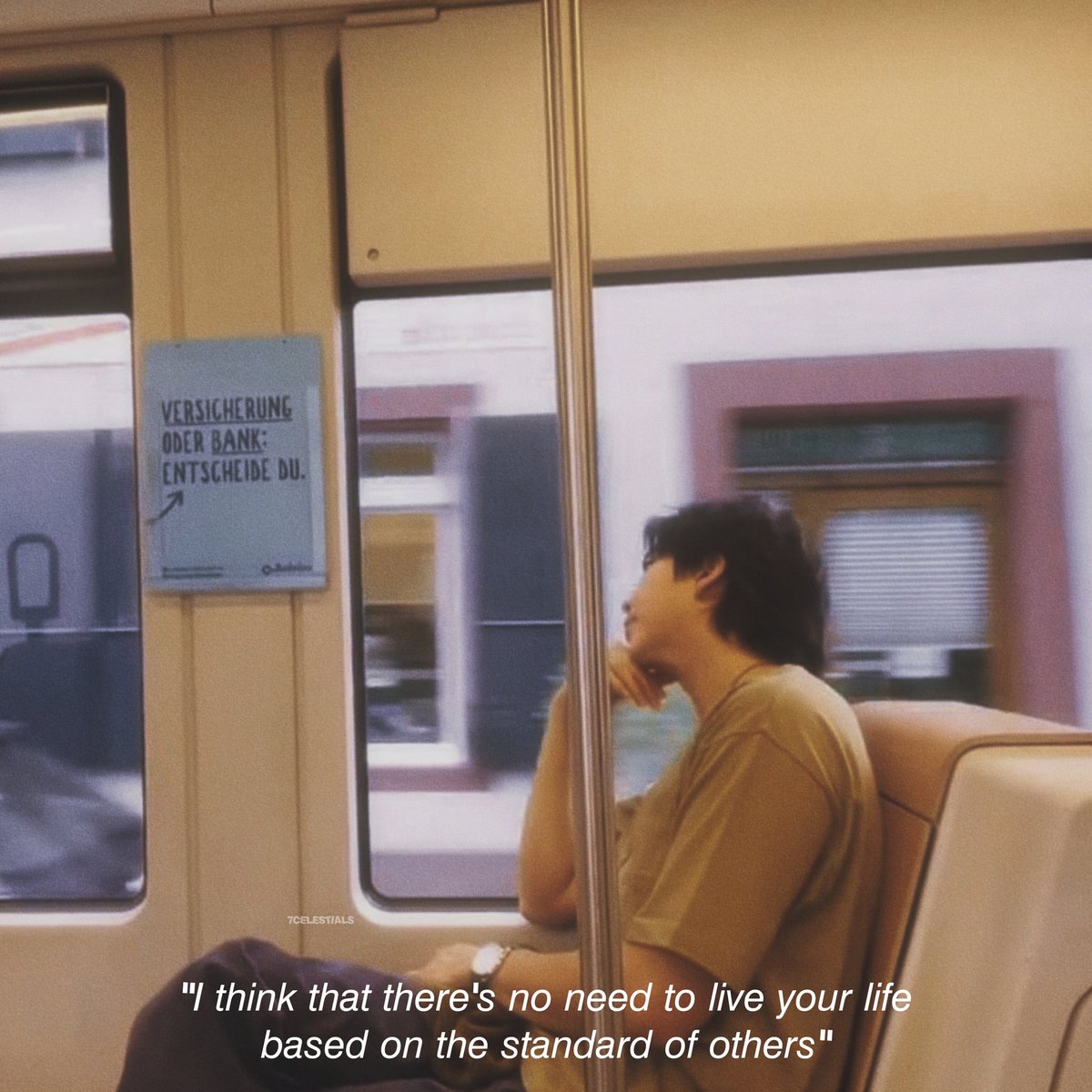 7CELESTIALS's tweet photo. • "i think that there's no need to live your life based on the standard of others" - Namjoon 💌

🎶 track of the day: https://t.co/qfj6vIPg5Y https://t.co/wYMebXejwh