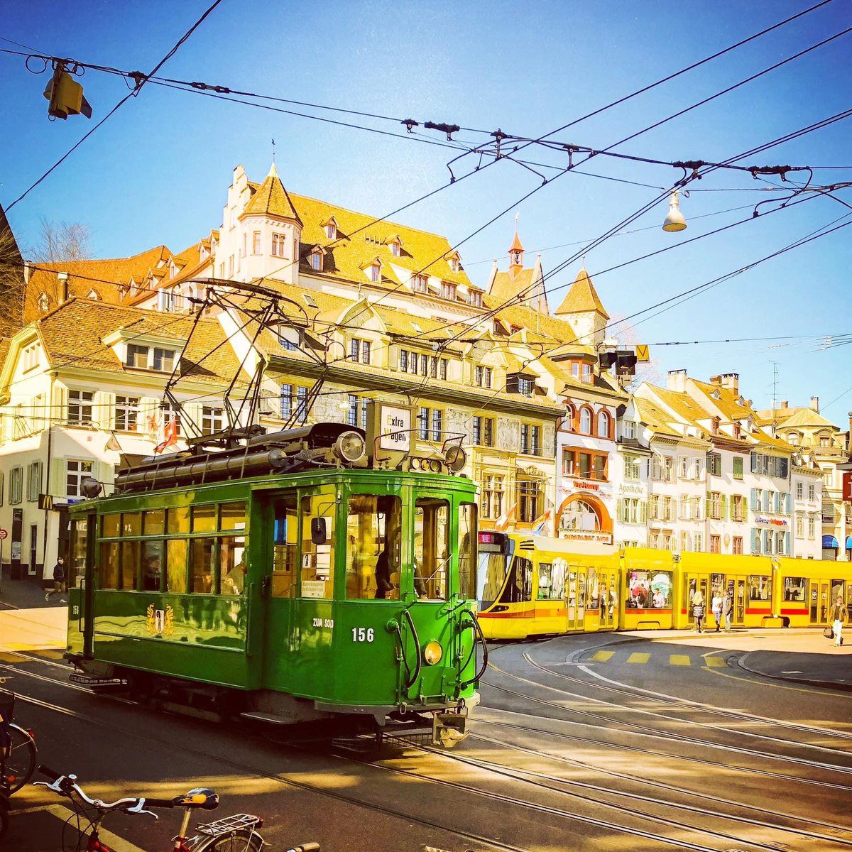 il tram d‘Epoca 
nella 'mia' città 

Basilea