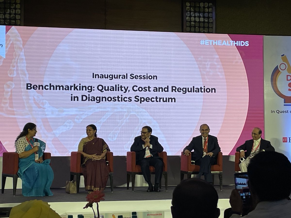 SaibalG28245628's tweet photo. Attending the India Diagnostics Summit 2023 #ETHealthIDS at Gurgaon. The emerging world of diagnostics in India and the necessity of increased public-private partnerships. @TradeTeamIndia @TCS_SDC @SaibalGhoshTC @J_KayCDN @AnnaStSauveur https://t.co/9KKjyxhtB1
