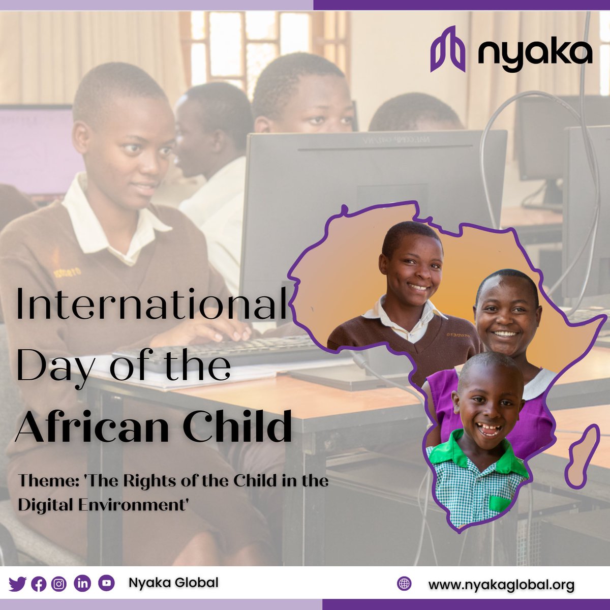Nyaka bridges the digital divide through IT integration in its education program, thus empowering learners to thrive in a technology-driven world.

#NyakaLearners #Education #DAC2023 #DAC23 #InternationalDayOfTheAfricanChild