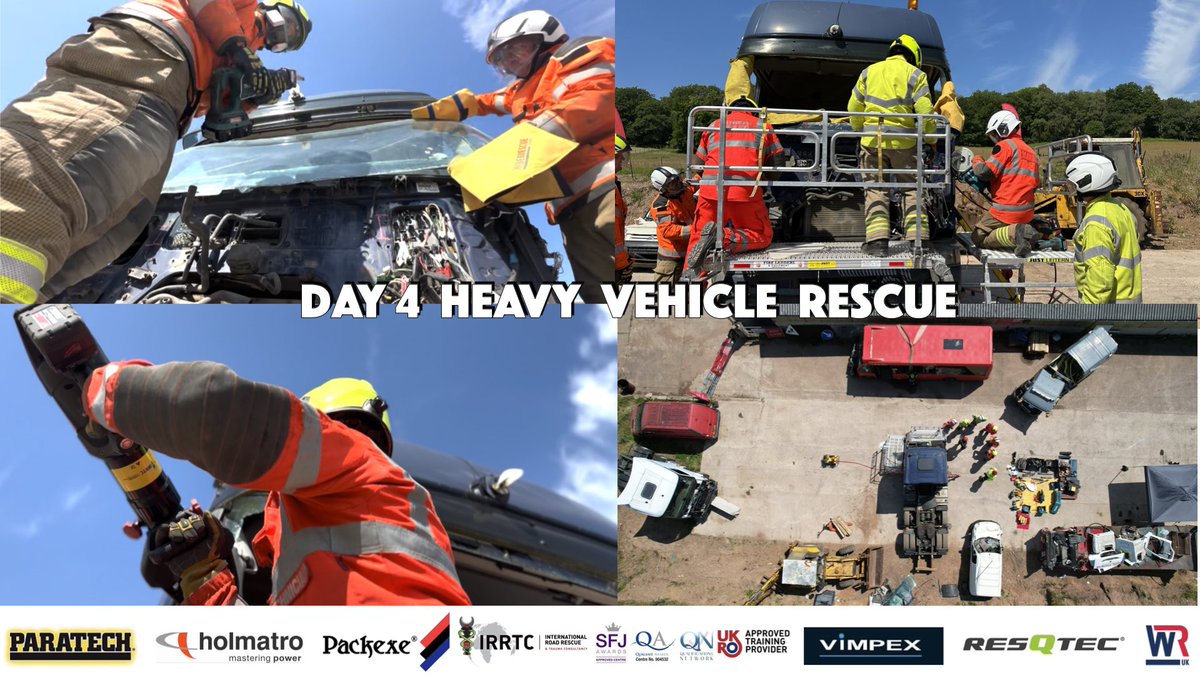 MichaelMaybin's tweet photo. HGV tractor unit rescue techniques 

Another fantastic day doing what we love doing.

Pleasure to see these #frs #instructors #techical #rescue crews developing &amp; enjoying it!

#extrication #cpd #accredited #qualification #heavyvehicle #rescue @SFJAwards @_ukro @NFCC_FireChiefs https://t.co/SelX6Sf4Kt
