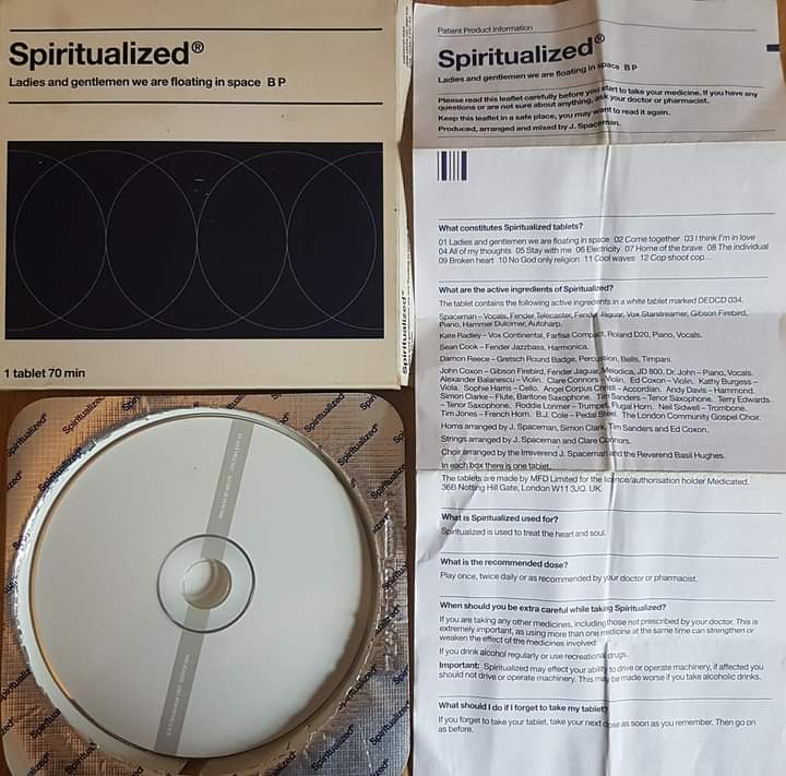 Happy Birthday 
#Spiritualized 
26 years since I opened the pill box
