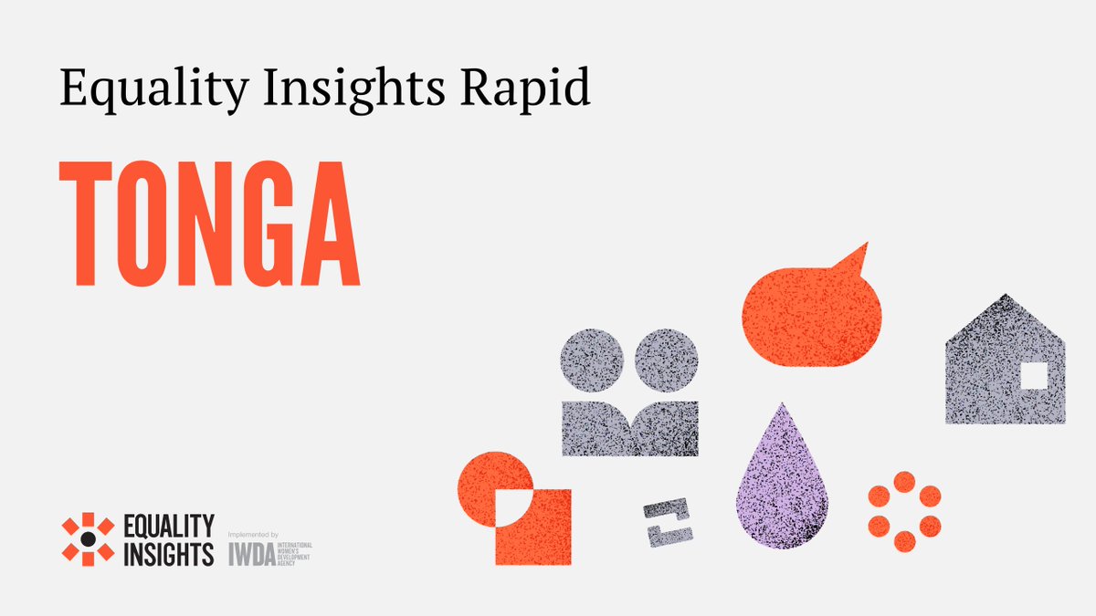 Equal_Insights's tweet photo. Just launched📄
Three resources exploring #MultidimensionalPoverty and inequality in #Tonga:
1⃣Report: https://t.co/T3LlM96ykv
2⃣Water, Shelter & Environment Brief: https://t.co/q0fk9bgolc
3⃣Key Findings Infographic: https://t.co/tTM9KR6j0a #PacificData #GenderData #Data4SDGs https://t.co/EyPIErRMfM