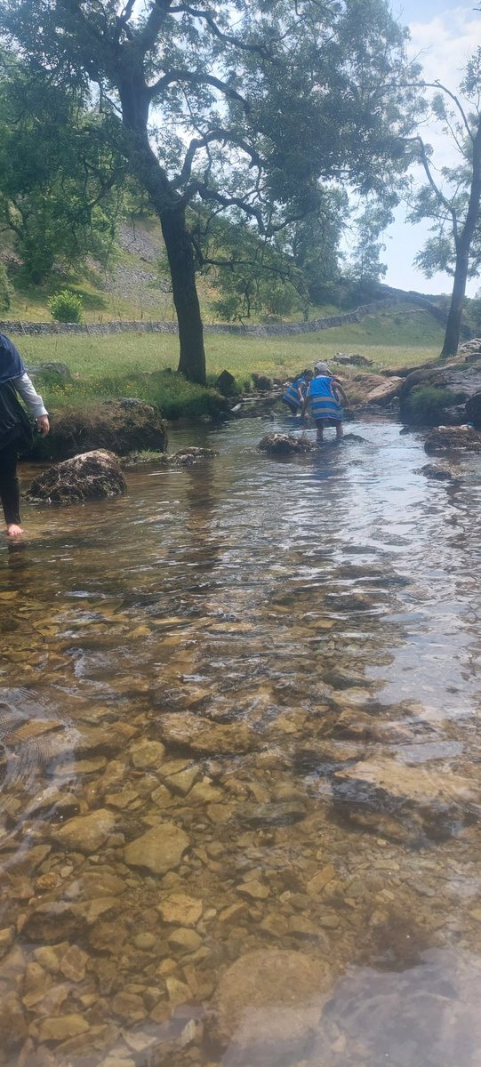 DMN_Y4's tweet photo. Fantastic trip to Malham earlier this week with Year 3. We found the source of the River Aire after a very hot long walk! @dixonsmnp https://t.co/KmL5csOUjn