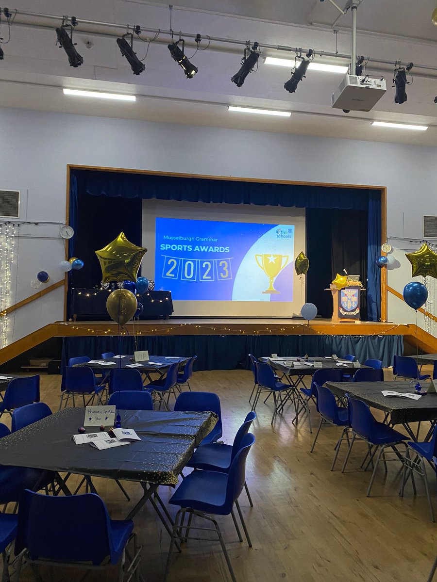 MGSActive's tweet photo. Sports Awards 2023 🏆 - The range of talent on display takes your breath away!  Well done to all of our winners, nominees, coaches, volunteers, and to our YA’s Rosie, Eleanor &amp; Summer who hosted the evening! We’re exceptionally proud of each &amp; every one of you! 💙🏅 https://t.co/OADs8N2PMR