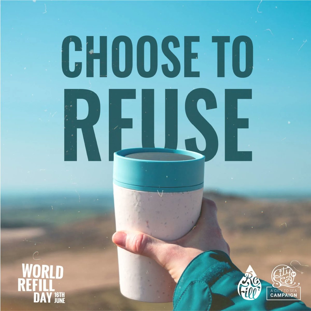 #WorldRefillDay is a global day of action to prevent plastic pollution and help people live with less waste. 

⬇️ REDUCE
🔄 REUSE
 💧 REFILL 

Download the @Refill app to find places in Jersey where you can eat, drink and shop with less waste.

 #ChooseToReuse