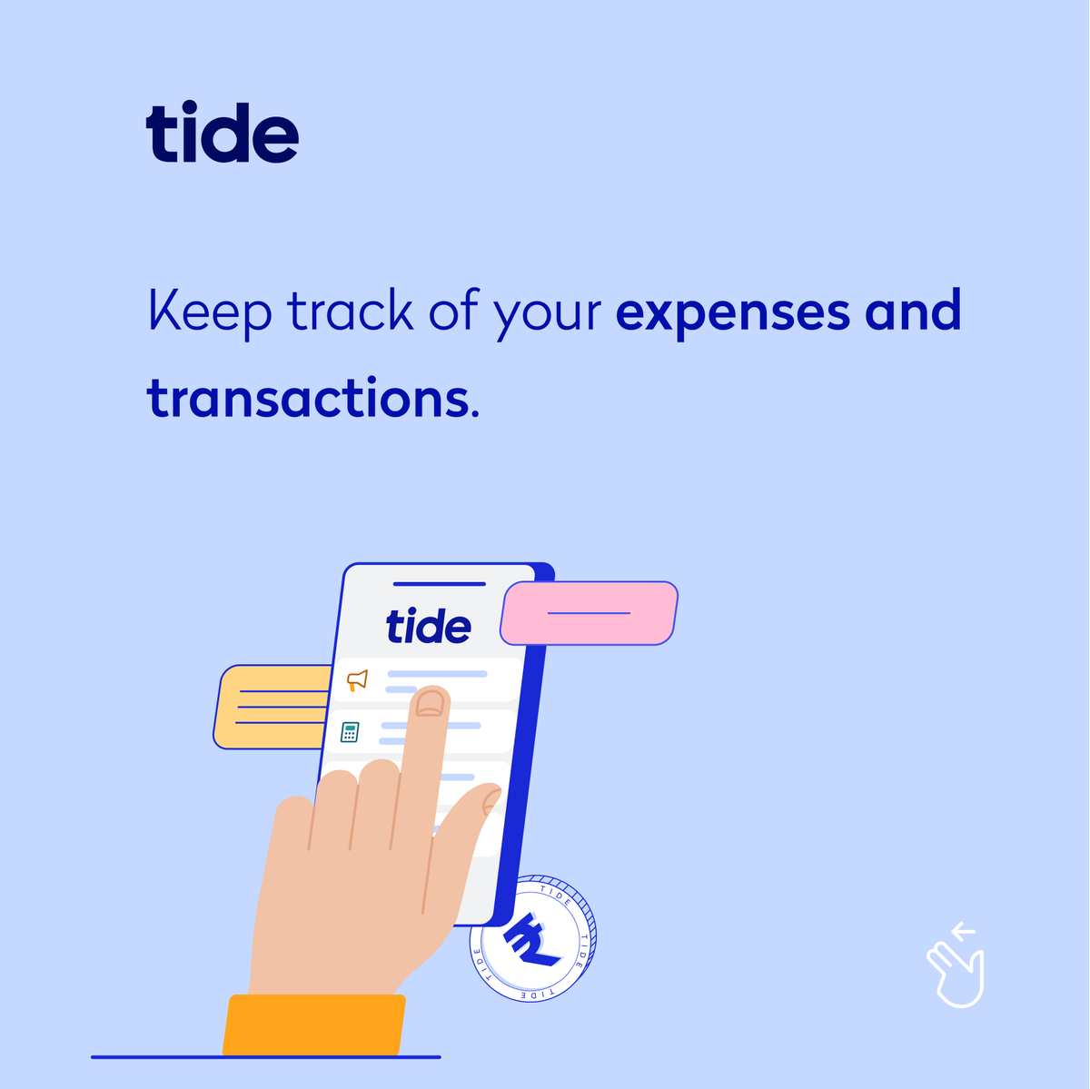TideBusinessIND's tweet photo. 🔊 Dear Members, now you can effortlessly access detailed account statements on the Tide app, with a comprehensive overview of your expenses and transactions. 📲
#ThinkMSMEThinkTide #AccountStatement #FinancialEmpowerment #StayTuned #Fintech #SmallBusiness #Startup #Freelancers https://t.co/Jd3EFntNja