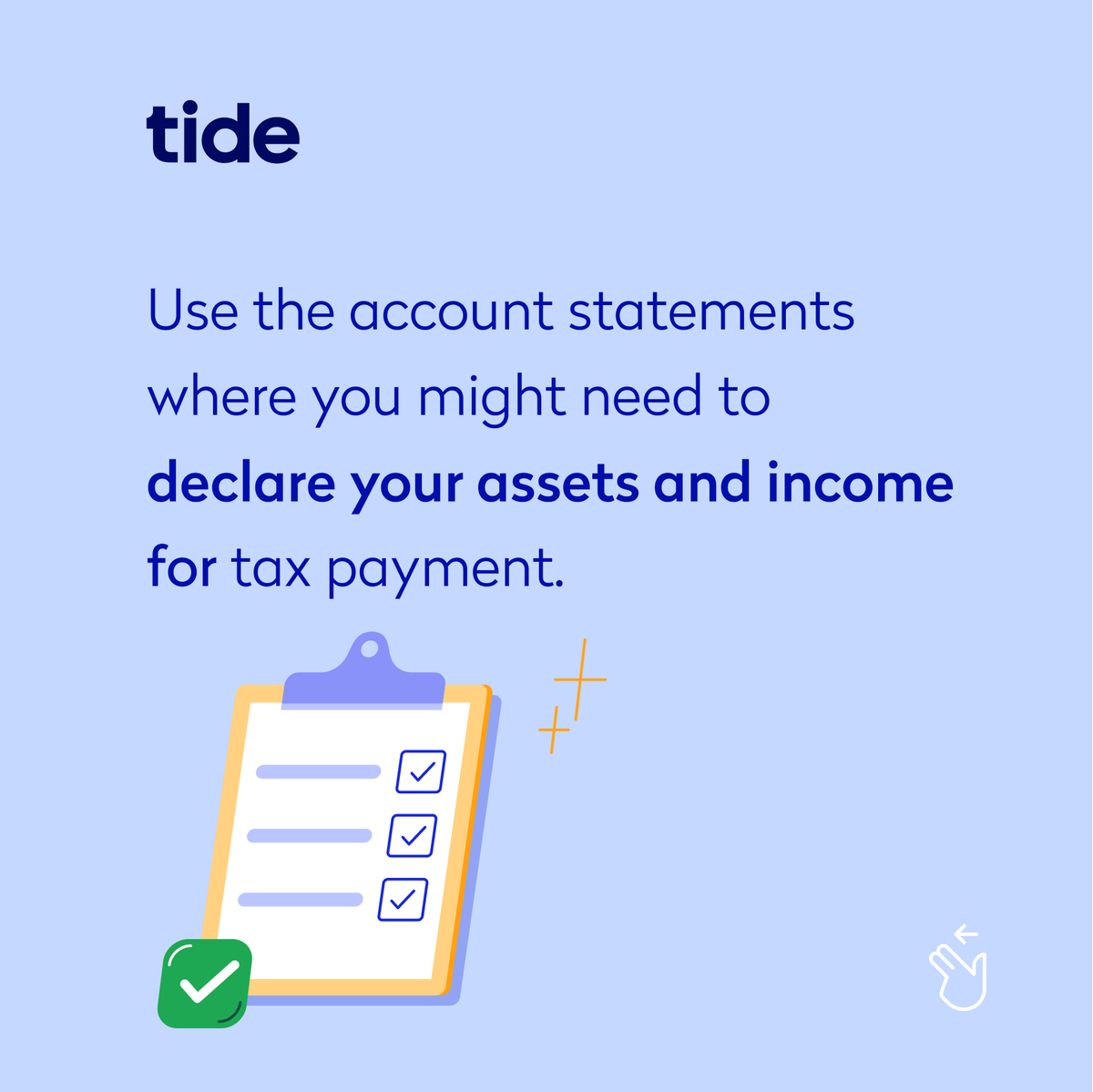 TideBusinessIND's tweet photo. 🔊 Dear Members, now you can effortlessly access detailed account statements on the Tide app, with a comprehensive overview of your expenses and transactions. 📲
#ThinkMSMEThinkTide #AccountStatement #FinancialEmpowerment #StayTuned #Fintech #SmallBusiness #Startup #Freelancers https://t.co/Jd3EFntNja