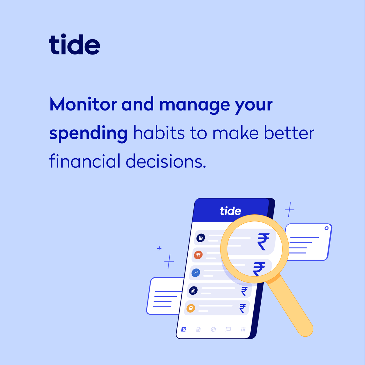 TideBusinessIND's tweet photo. 🔊 Dear Members, now you can effortlessly access detailed account statements on the Tide app, with a comprehensive overview of your expenses and transactions. 📲
#ThinkMSMEThinkTide #AccountStatement #FinancialEmpowerment #StayTuned #Fintech #SmallBusiness #Startup #Freelancers https://t.co/Jd3EFntNja