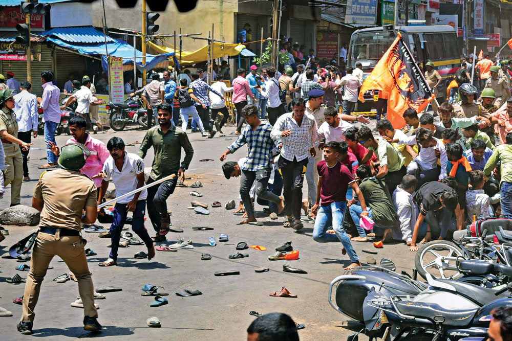 Openthemag's tweet image. In the Name of Aurangzeb: What led to mob violence in #Kolhapur after social media posts coincided with Shivaji coronation celebrations, writes @lennyspeaks shorturl.at/dsCSU