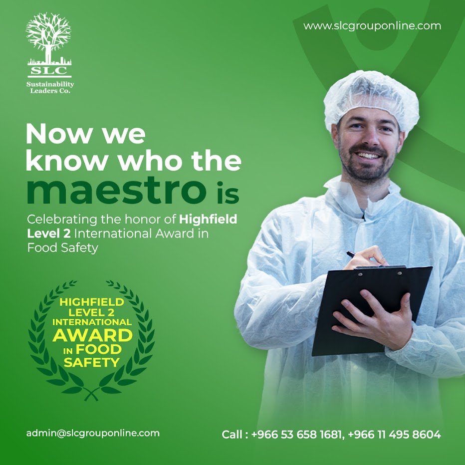 OnlineSlc's tweet image. HIGHFIELD LEVEL 2 INTERNATIONAL AWARD IN FOOD SAFETY

𝑉𝑖𝑠𝑖𝑡🌐slcgrouponline.com
𝐶𝑜𝑛𝑡𝑎𝑐𝑡 𝑢𝑠☎️+966-114958604 or +966-536581681

#safetytraining #safety #firstaidtraining #workplacesafety #healthandsafety #firstaidatwork #safetyculture #safetyfirst