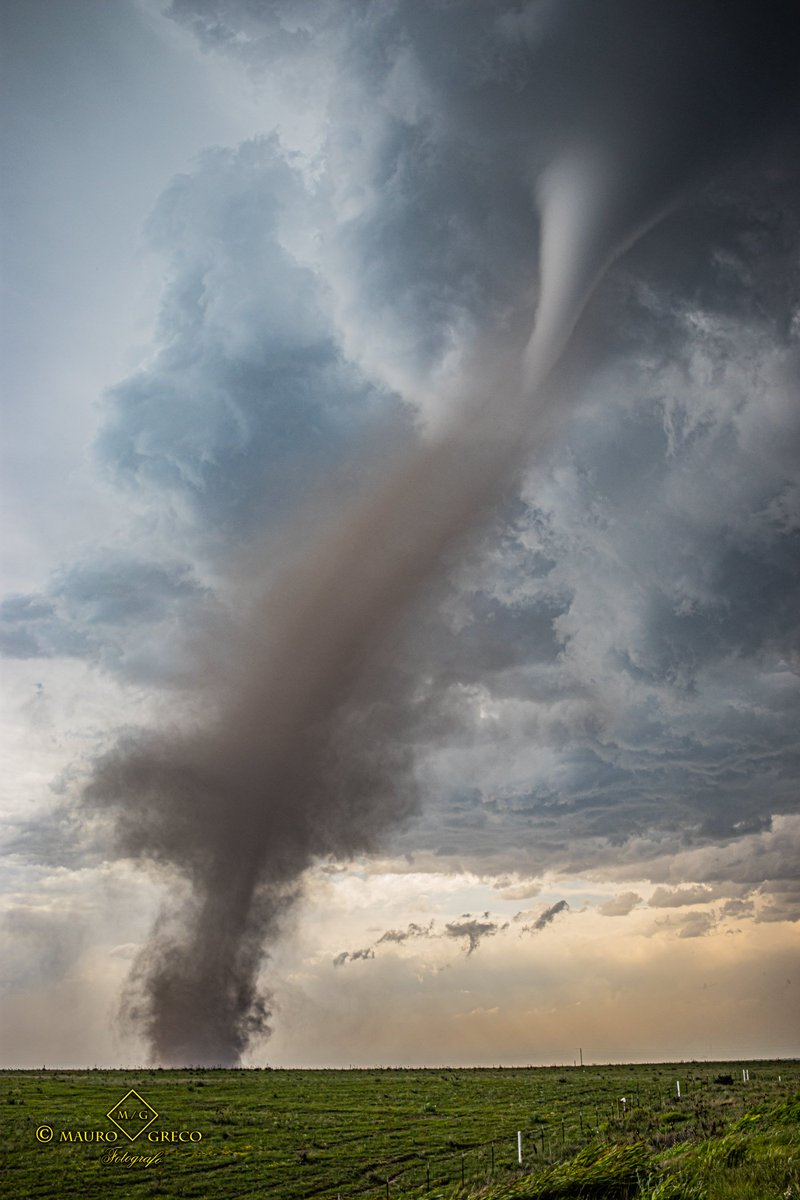 June 15 2023 Tornado south of 
Perryton Texas 

#tornado #tornadotour #storm #stormchaser #stormchasers #thunderstorm  #cacciatoriditornado #wallcloud #supercell #clouds #landscape #earthescope #sky #inflowtail  #severethunderstorm  #temporale #maltempo  #meteoestremo  #txwx