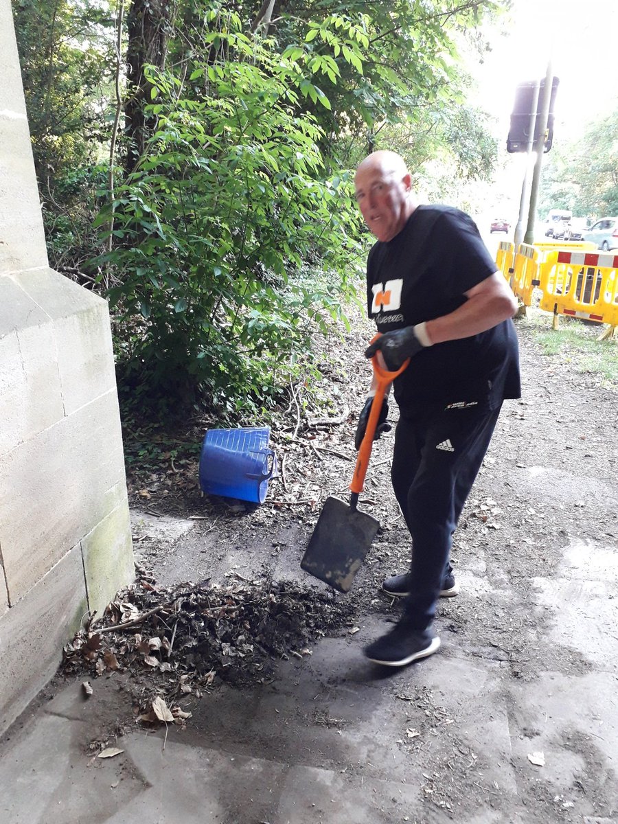 WCFC_Photos's tweet photo. Chairman Steve was on Goode form during yesterday's clean up.
💪💙🤍 https://t.co/LGUUbve50e
