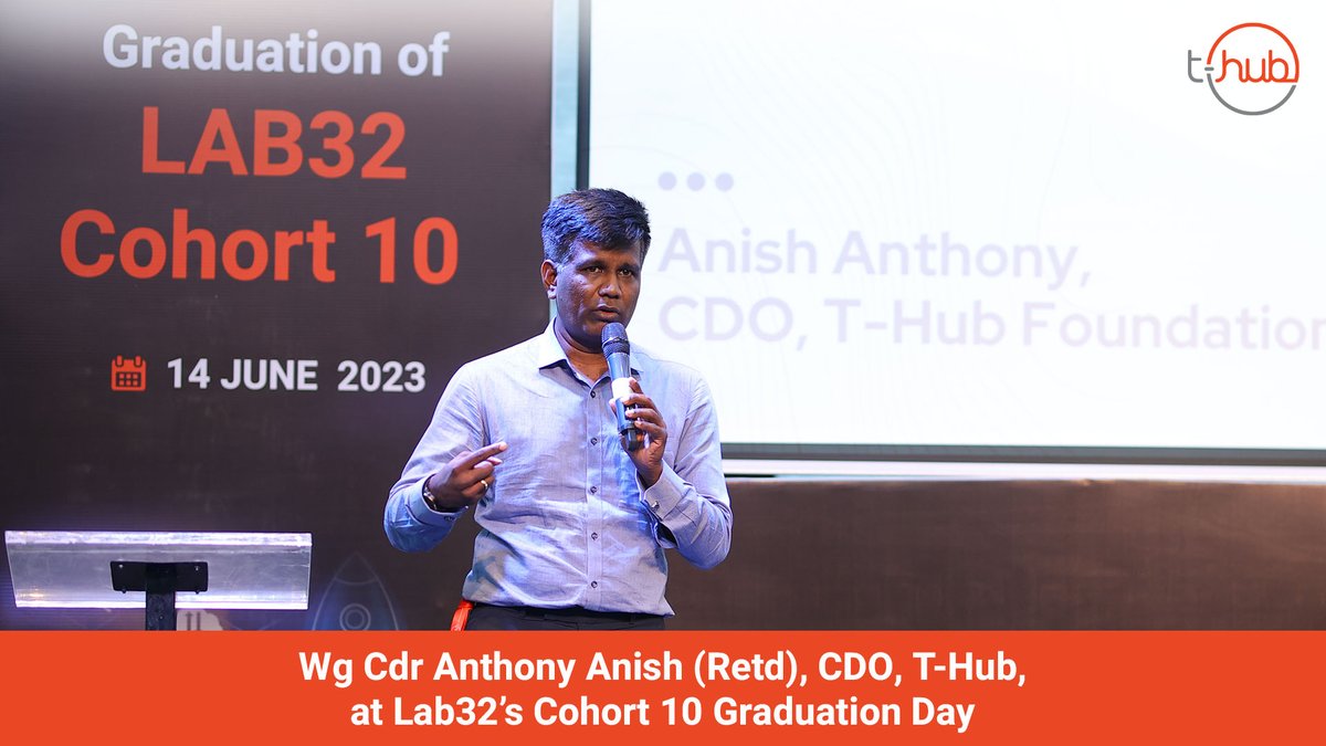 Lab32THub's tweet image. 16 market-ready #startups, captivating awards and felicitation ceremony, and a superb evening of #networking!

That sums up the #GraduationDay of #Lab32’s milestone 10th cohort focussed exclusively on #D2C and #B2C startups.

@Thubhyd

#InnovateWithTHub #iamlab32