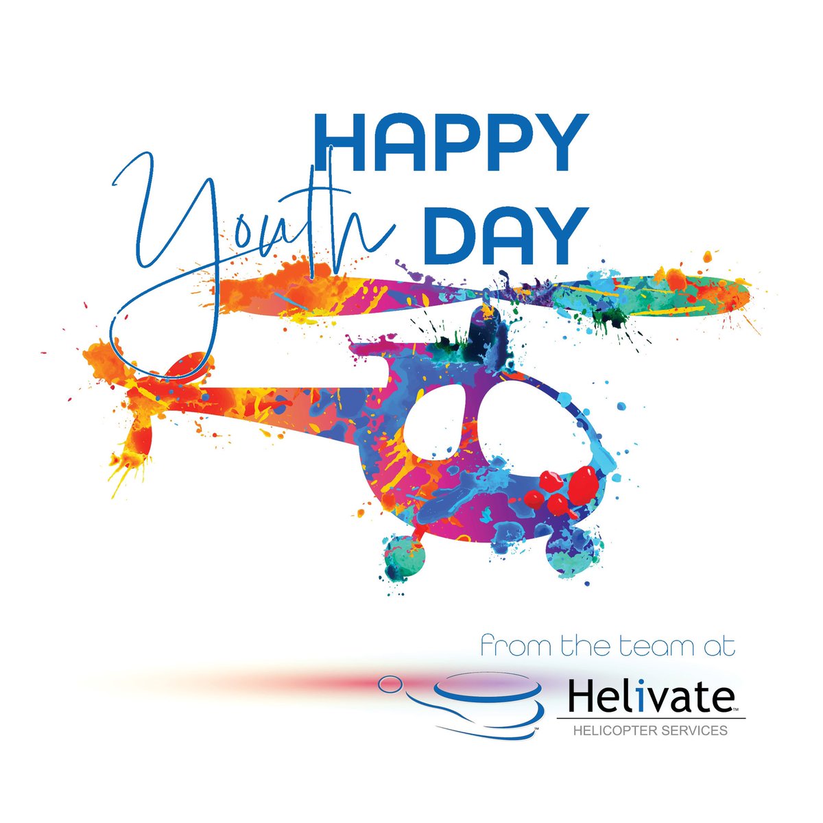 helivate's tweet photo. 🚁 Soar high, South African youth! 🇿🇦✨

On this Youth Day, remember the helicopter's spirit. Rise above challenges, embrace change, and reach for your dreams. Be the helping hand and inspire others. The sky is your playground. ✈️🌟
#YouthDay #SoarHigh #InspireOthers #DreamBig https://t.co/FWjCynY7oY