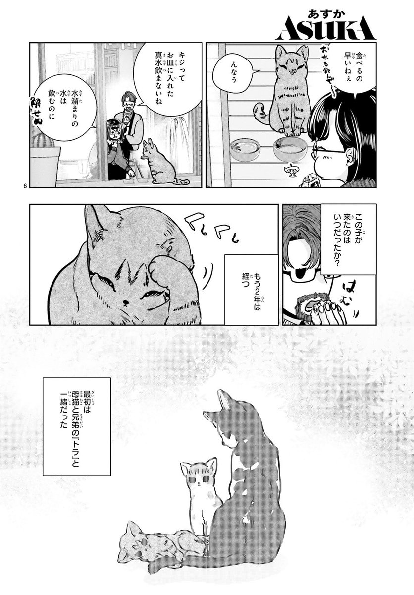 一匹の母猫から始まった命のリレー。
ASUKA7月号から新連載!

(2/7) 