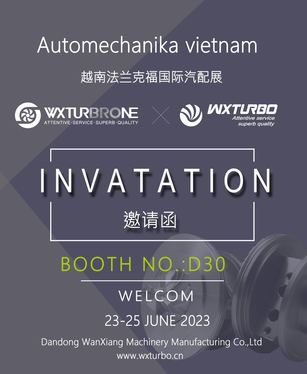 Sincerely welcome all customers to our booth:D30
#automechanika2023