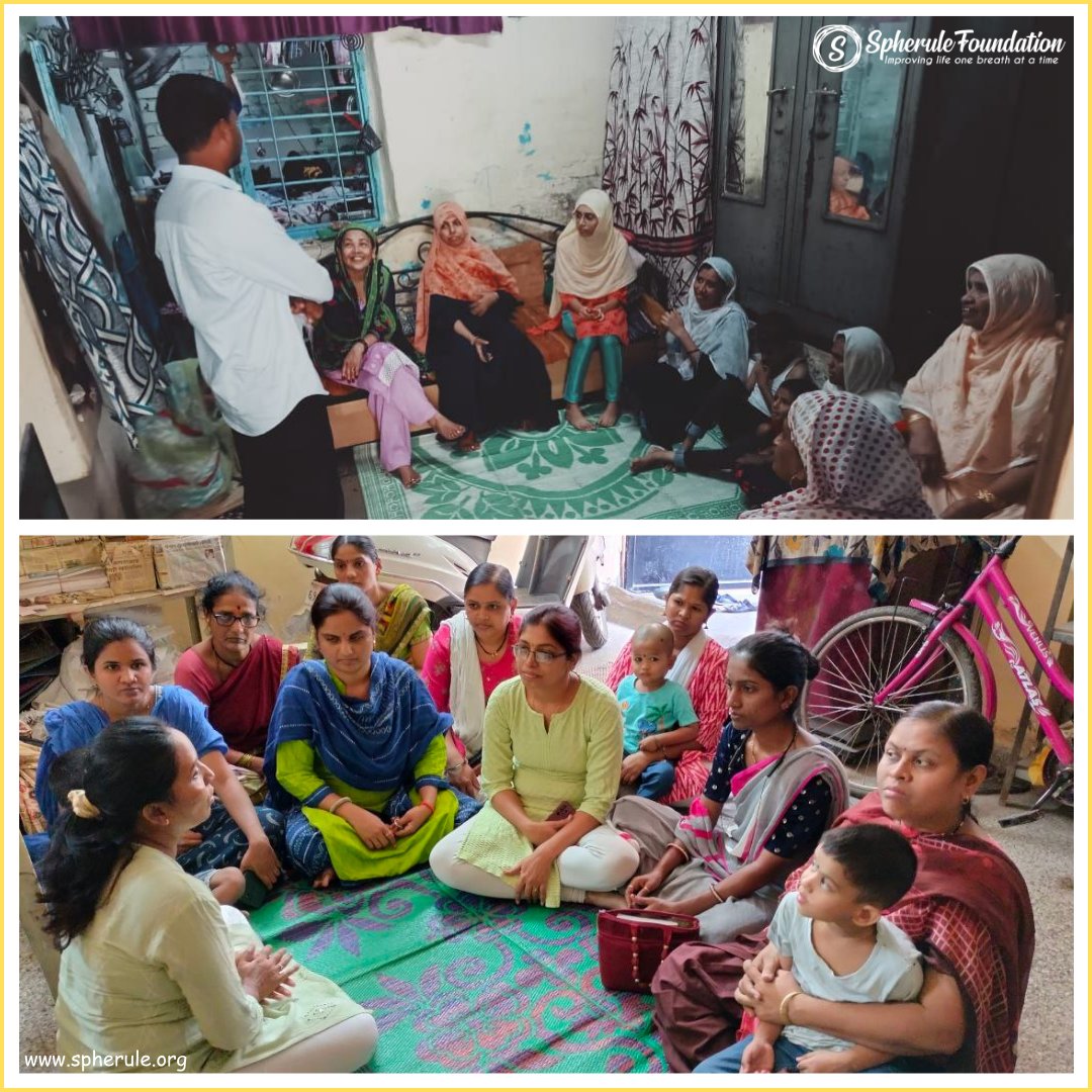 SpheruleNGO's tweet image. The Self-Help Groups (SHG) awareness initiative by Spherule Foundation! 🏘️✨ 
 We recently conducted awareness drives in our community about the SHGs. Sharing glimpses of those sessions and visits here!  
#SelfHelpGroups #SpheruleFoundation #SHGsForEmpowerment #SelfHelpGroups