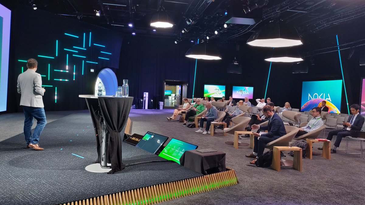 After a fantastic #NokiaCore User Group, today we are meeting a delegation of European and American industrial analysts to share our Core vision and takeaways from the event. <a href="/nokia/">Nokia</a> #5G