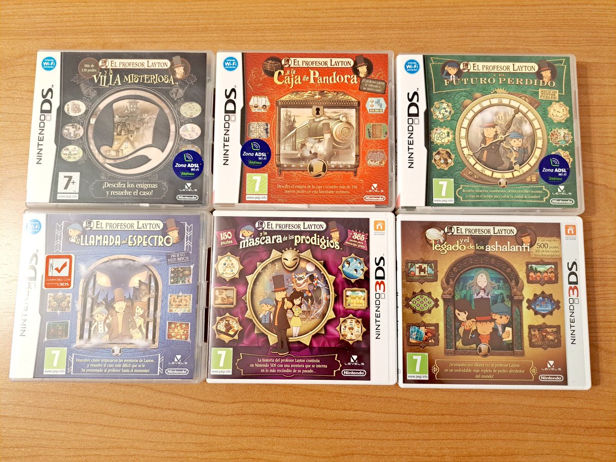 droibado's tweet photo. #HandheldGames
#PortableConsoles
#携帯型ゲーム
#電子ゲーム
#RETROGAMING
#videogames
Visual Novel
Level 5
Professor Layton https://t.co/bzWsFS4Fcn