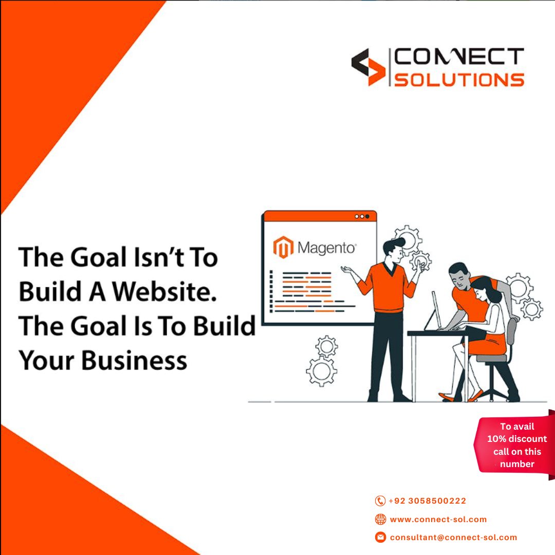 rconsultantcs's tweet image. 𝐅𝐨𝐫 𝐌𝐨𝐫𝐞 𝐃𝐞𝐭𝐚𝐢𝐥𝐬
𝐂𝐨𝐧𝐭𝐚𝐜𝐭 𝐮𝐬 𝐚𝐭: +92 3058500222
𝐄𝐦𝐚𝐢𝐥 𝐚𝐭: consultant@connect-sol.com
𝐖𝐞𝐛𝐬𝐢𝐭𝐞: bit.ly/40vQE1B
#websitedevelopnentservices #magentowebdevelopment #websitedevelopment #connectsol #magento