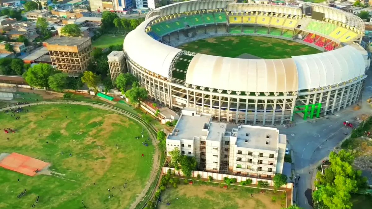 PStadiums's tweet photo. Arbab Niaz Cricket Stadium.
#Peshawar #Khyber_Pakhtunkhwa #Pakistan 🇵🇰❤️
📸©️: Hamid Official https://t.co/DsSHiz6nu6