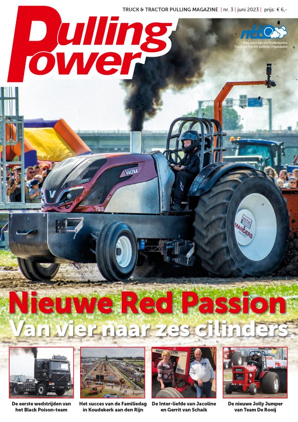 Nieuwe Pulling Power Magazine Juni 2023 Nummer 272 is uit. #TruckPulling #TractorPulling #NTTO #GrandNational #National #Farmstock #CompactDiesel