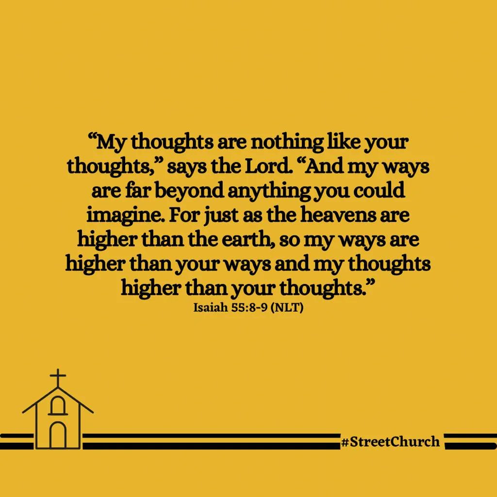 As the rain dey fall these days, maybe e don scatter your plans &amp; you just dey hiss at every turn cos no be so you plan things. Remember say na God get you &amp; you don commit your plans to am. God ways no be our ways &amp; God plans for you no dey follow weather, so no comot leg from