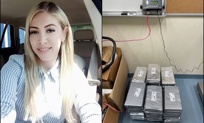 @_ryo_hermoso Regidora del PAN, detenida en Estados Unidos, por tráfico de drogas

Denisse Ahumada Martínez admitió que condujo el vehículo Mazda SUV blanco desde México a Estados Unidos a través del puerto de entrada de Hidalgo y se dirigía a San Antonio con 45 kg de cocaína;