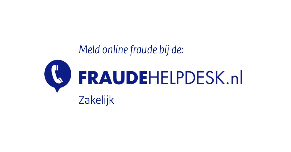 DTC_NL's tweet photo. Worden je bedrijfsgegevens misbruikt of heb je een vreemd bericht ontvangen? Meld het dan bij Fraudehelpdesk Zakelijk. Dit nieuwe initiatief van de @Fraudehelpdesk richt zich speciaal op de #digitaleveiligheid van bedrijven.

Meer informatie ⤵️

https://t.co/2iRyuilx1Y https://t.co/Y6AWcfJyoT